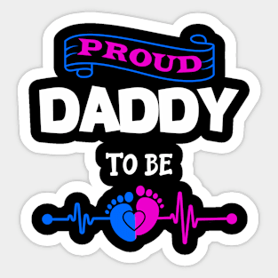 Promoted to Daddy Sticker